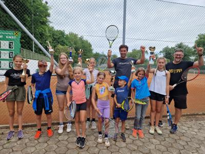 Kinder-Tenniscamp voller Erfolg