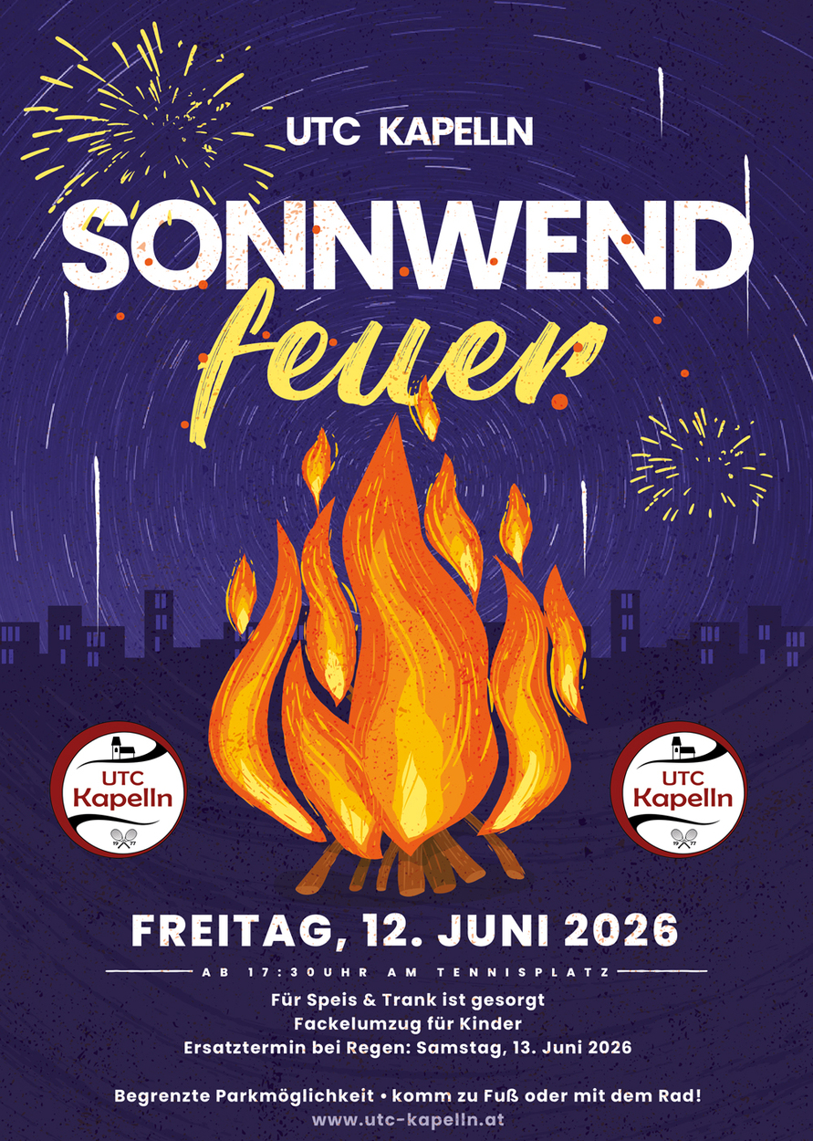 Sonnwendfeuer, Freitag 12. Juni 2026 ab 17:30